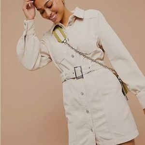 Topshop Corduroy White Blazer